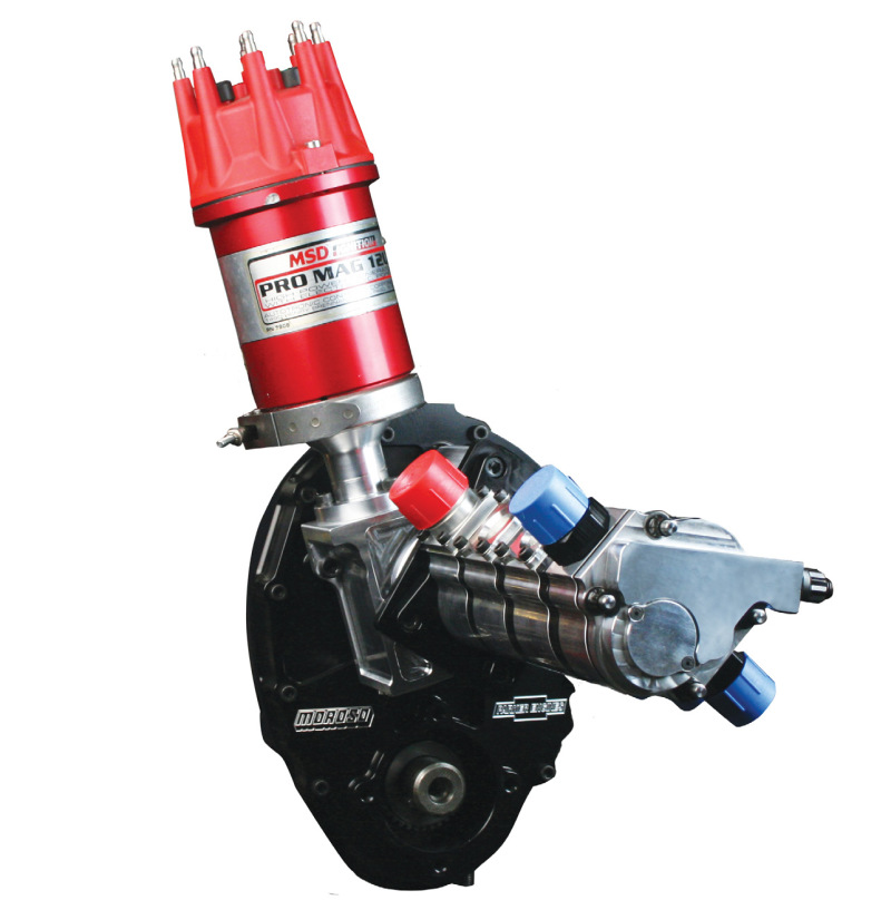 Moroso 60206 - Chevrolet Small Block Timing Cover Magneto Kit - Raised Cam - Sprint Car Moroso 60206 - Chevrolet Small Block Timing Cover Magneto Kit - Raised Cam - Sprint Car