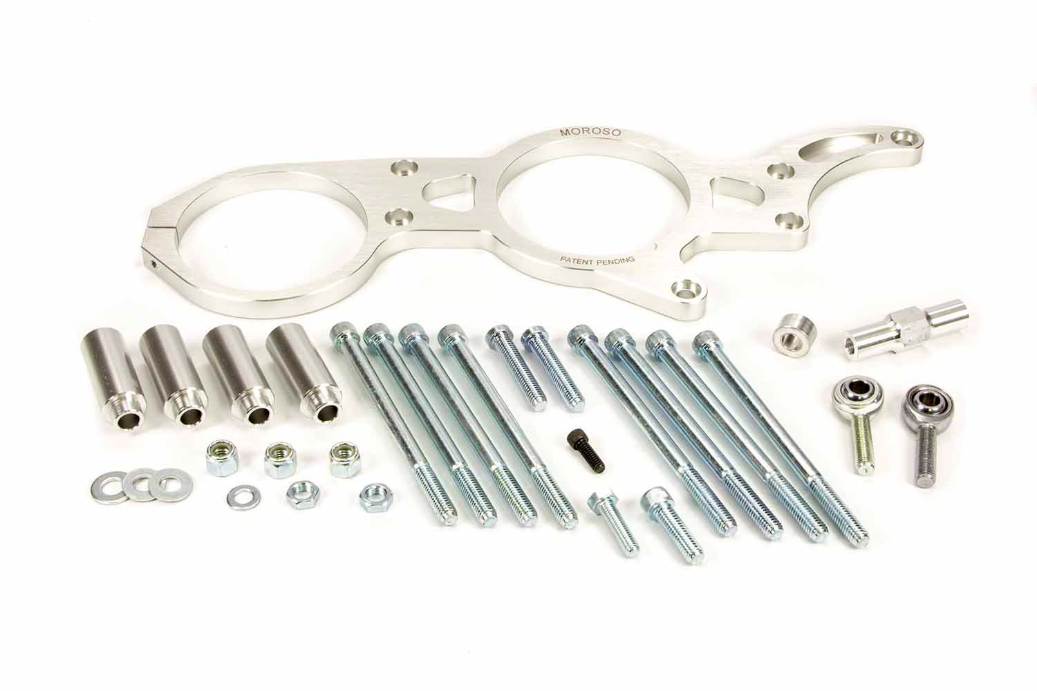 Moroso 63817 - Chevrolet Small Block Alternator & Vacuum Pump Mount -  Water Pump - 93mm Alternator