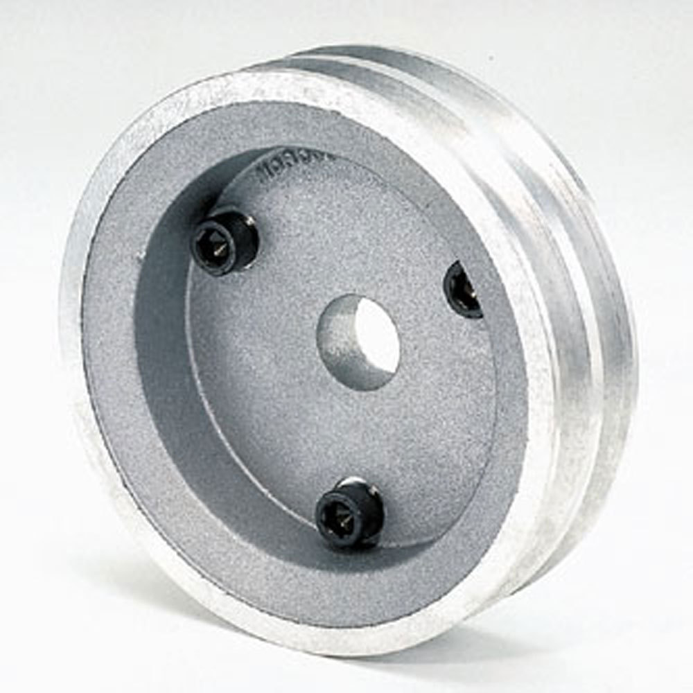 Moroso 64060 - Chevrolet Small Block (w/Short Pump) Crankshaft Pulley - Double Groove - Cast Aluminum Moroso 64060 - Chevrolet Small Block (w/Short Pump) Crankshaft Pulley - Double Groove - Cast Aluminum