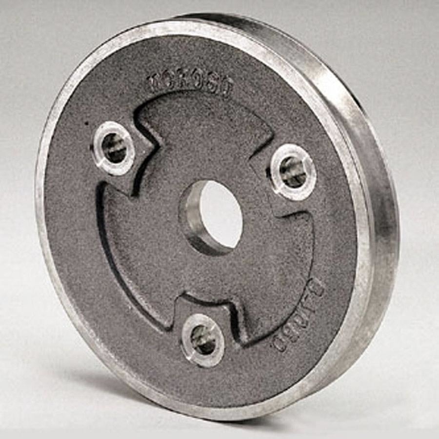 Moroso 64050 - Chevrolet Small Block (w/Short Pump) Crankshaft Pulley - Single Groove - Cast Aluminum Moroso 64050 - Chevrolet Small Block (w/Short Pump) Crankshaft Pulley - Single Groove - Cast Aluminum