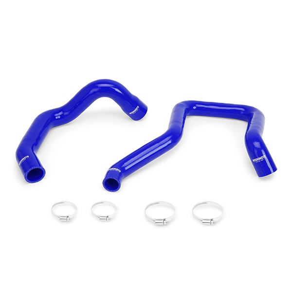 Mishimoto MMHOSE-XJ6-91BL - 91-01 Jeep Cherokee XJ 4.0L Silicone Coolant Hose Kit - Blue