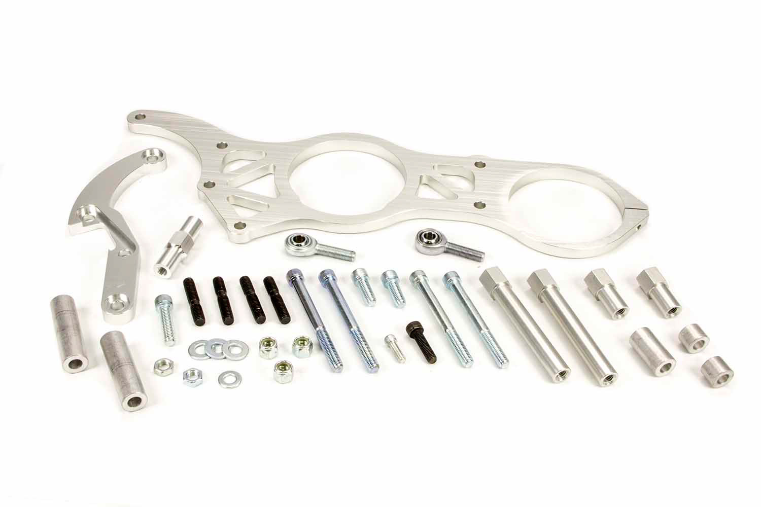 Moroso 63867 - Chevrolet Big Block Alternator & Vacuum Pump Mount - Meziere Water Pump - 130mm Alternator