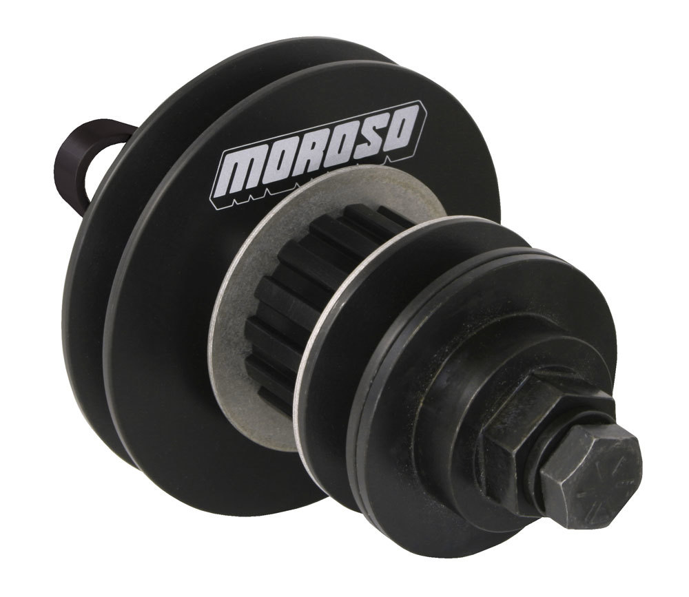 Moroso 63857 - Chevrolet Small Block Dry Sump & Vacuum Pump Drive Kit - Flange Style w/Pulleys Moroso 63857 - Chevrolet Small Block Dry Sump & Vacuum Pump Drive Kit - Flange Style w/Pulleys