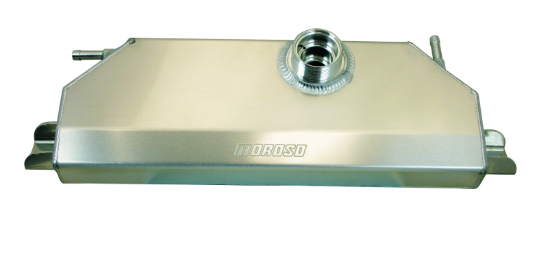 Moroso 63852 - 15-20 Ford F-150/17-20 Raptor Coolant Expansion Tank - Direct Bolt-In Replacement