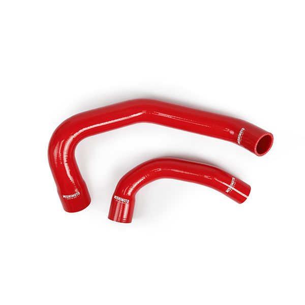 Mishimoto MMHOSE-WR6-91RD - 91-95 Jeep Wrangler YJ Red Silicone Hose Kit Mishimoto MMHOSE-WR6-91RD - 91-95 Jeep Wrangler YJ Red Silicone Hose Kit