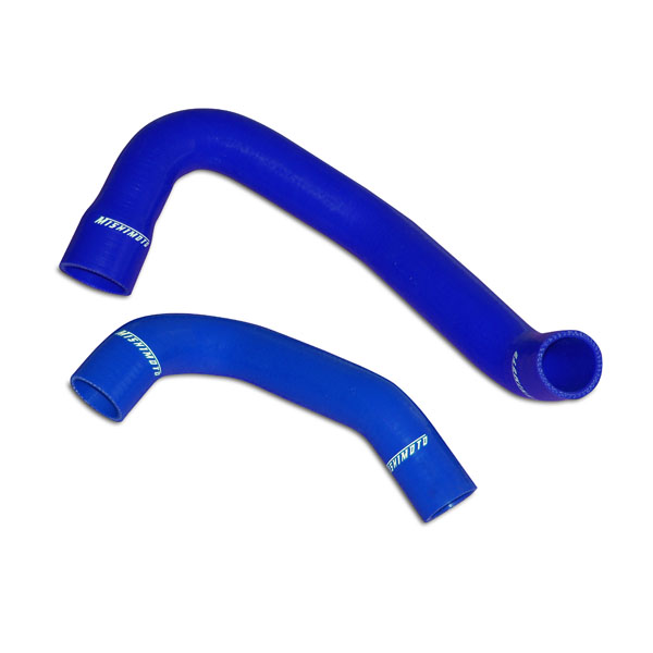 Mishimoto MMHOSE-WR6-97BL - 97-04 Jeep Wrangler 6cyl Blue Silicone Hose Kit