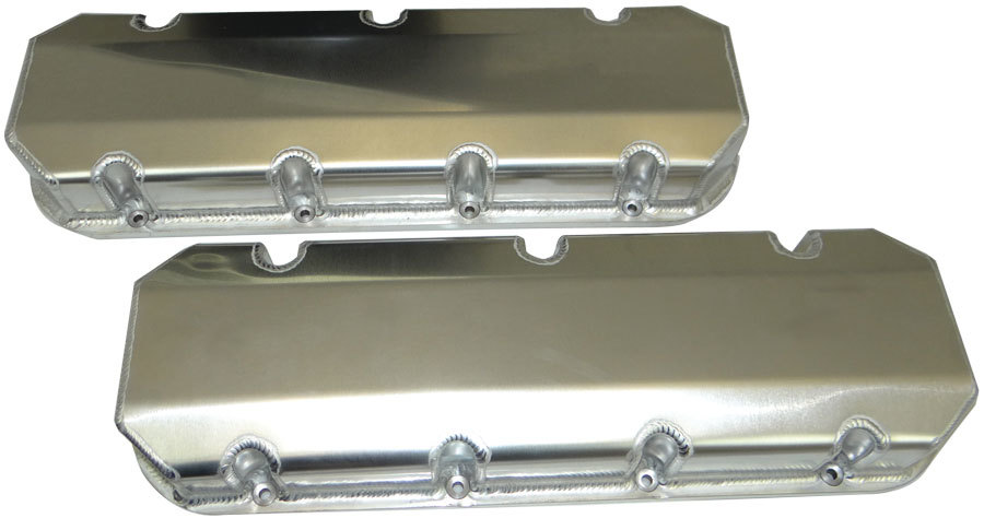 Moroso 68353 - Chevrolet Big Block Valve Cover w/Billet Rail - Steel Inserts - No Logo - Aluminum - Pair Moroso 68353 - Chevrolet Big Block Valve Cover w/Billet Rail - Steel Inserts - No Logo - Aluminum - Pair