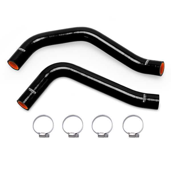 Mishimoto MMHOSE-TAC40-05BK - 05-15 Toyota Tacoma 4.0L V6 Black Silicone Hose Kit