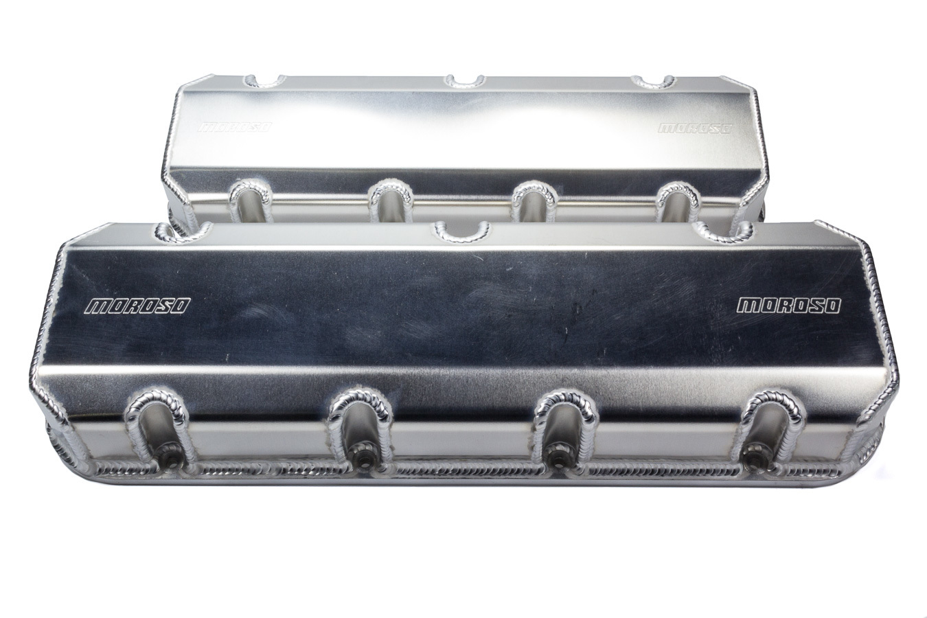 Moroso 68489 - Brodix SR20/Dart Pro1 Valve Cover - 3in - Exhaust & Intake Pockets - Aluminum - Pair Moroso 68489 - Brodix SR20/Dart Pro1 Valve Cover - 3in - Exhaust & Intake Pockets - Aluminum - Pair