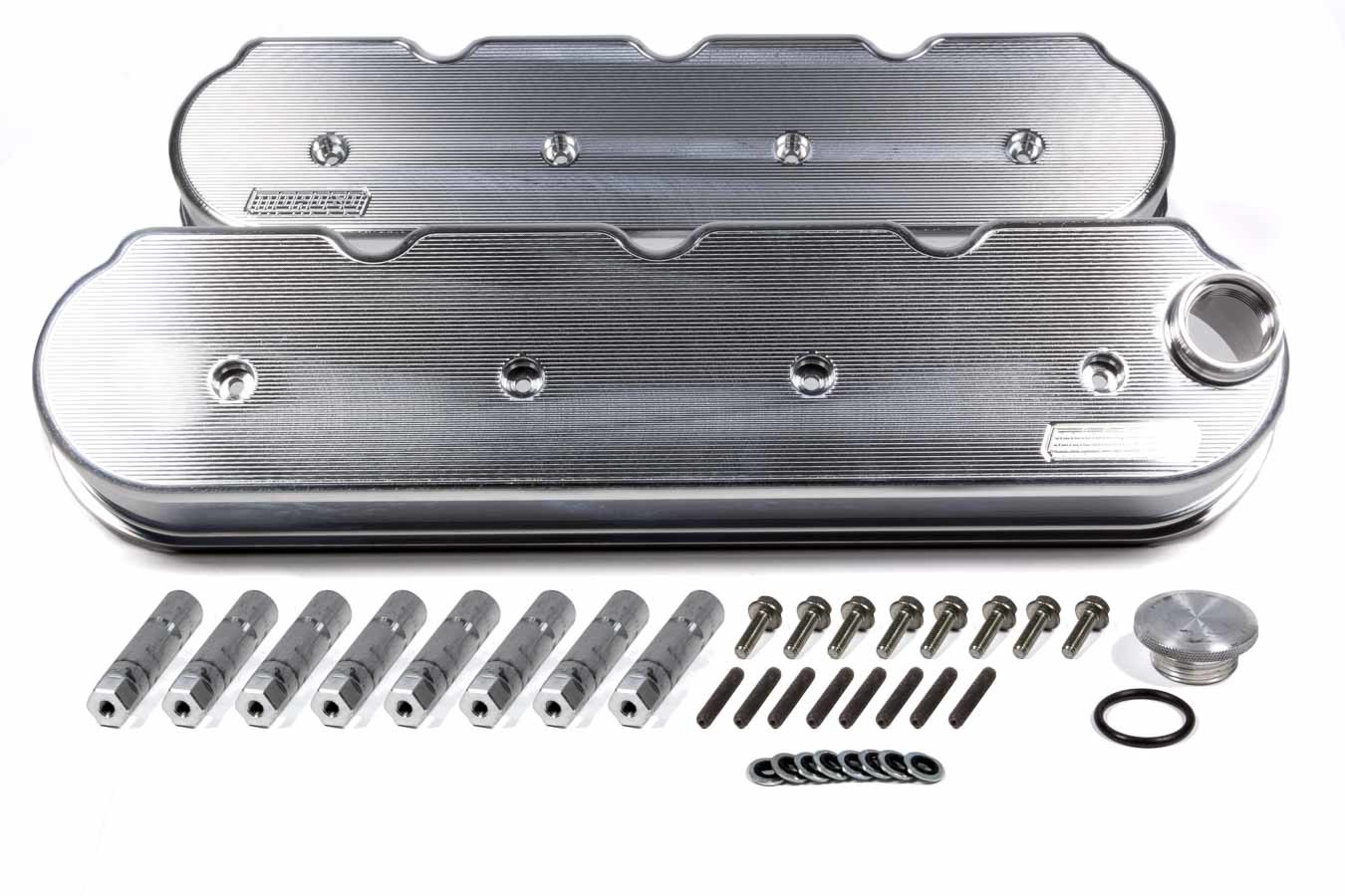 Moroso 68471 - GM LS Valve Cover - 2.5in - Billet Aluminum - Pair Moroso 68471 - GM LS Valve Cover - 2.5in - Billet Aluminum - Pair