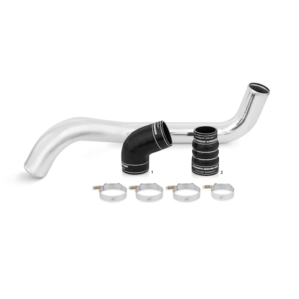 Mishimoto MMICP-DMAX-045HBK - 04.5-10 Chevy 6.6L Duramax Hot Side Pipe and Boot Kit Mishimoto MMICP-DMAX-045HBK - 04.5-10 Chevy 6.6L Duramax Hot Side Pipe and Boot Kit