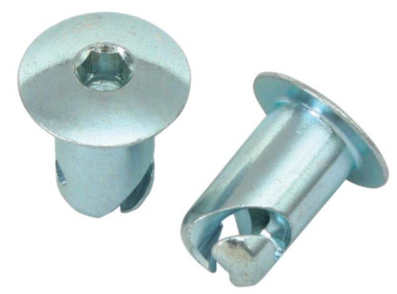 Moroso 71352 - Quick Fastener - Oval Head - 7/16in x .500in - Steel - 10 Pack