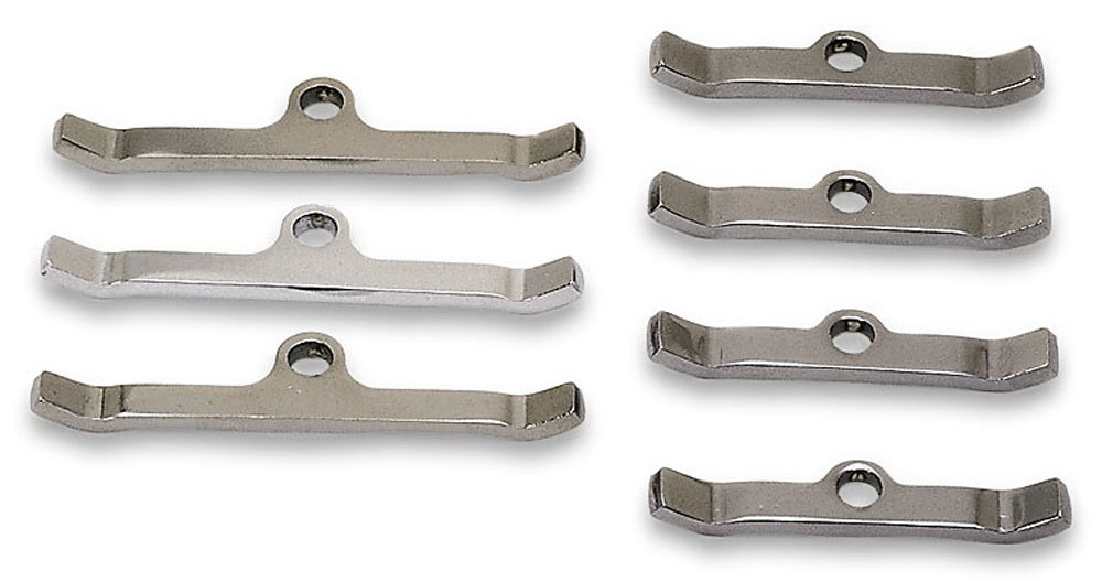 Moroso 68516 - Chevrolet Big Block Valve Cover Hold Downs - Steel - Chrome Plated - Set of 7 Moroso 68516 - Chevrolet Big Block Valve Cover Hold Downs - Steel - Chrome Plated - Set of 7