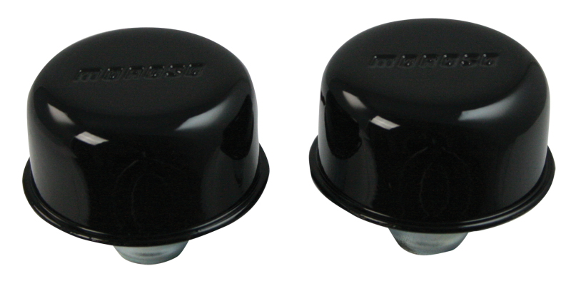 Moroso 68719 - Valve Cover Breather - 1.22in Diameter - One Piece Push-In Type - Black Powder Coat Moroso 68719 - Valve Cover Breather - 1.22in Diameter - One Piece Push-In Type - Black Powder Coat