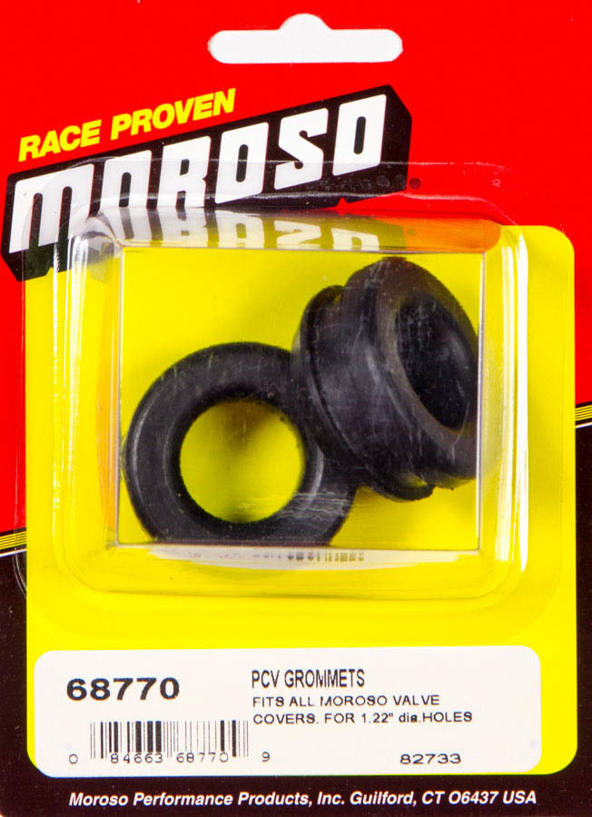 Moroso 68770 - GM Valve Cover PCV Grommet - 2 Pack Moroso 68770 - GM Valve Cover PCV Grommet - 2 Pack