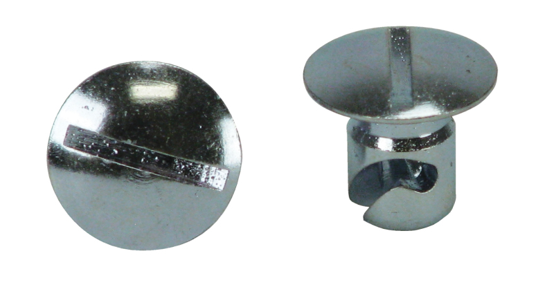 Moroso 71349 - Quick Fastener - Oval Head - 7/16in x .400in - Steel - 10 Pack Moroso 71349 - Quick Fastener - Oval Head - 7/16in x .400in - Steel - 10 Pack
