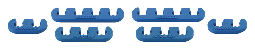 Moroso 72160 - Spark Plug Wire Separator Kit - 7-9mm - Blue