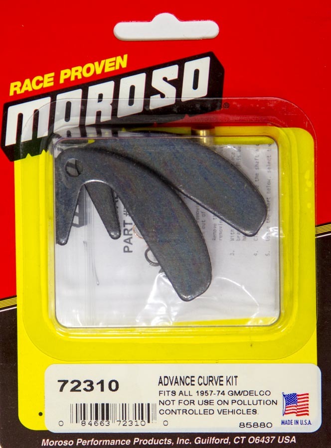 Moroso 72310 - 57-75 GM Non HEI Advance Curve Kit