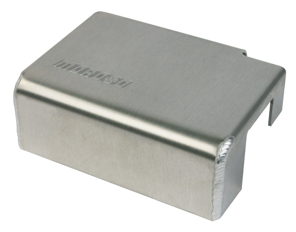 Moroso 74230 - 98-04 Ford Mustang Fuse Box Cover - Fabricated Aluminum