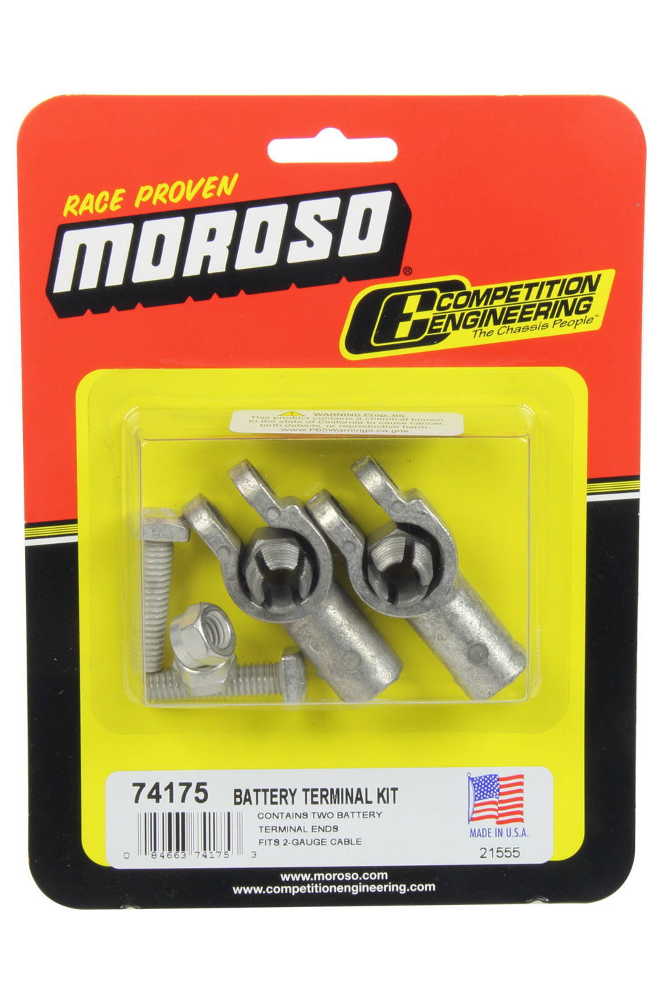 Moroso 74175 - Battery Cable Terminal End Kit - 2 Pack Moroso 74175 - Battery Cable Terminal End Kit - 2 Pack