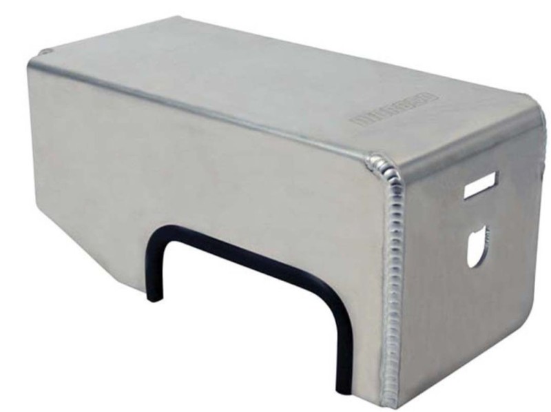 Moroso 74224 - 07-Up Ford Mustang GT500 Fuse Box Cover - Fabricated Aluminum