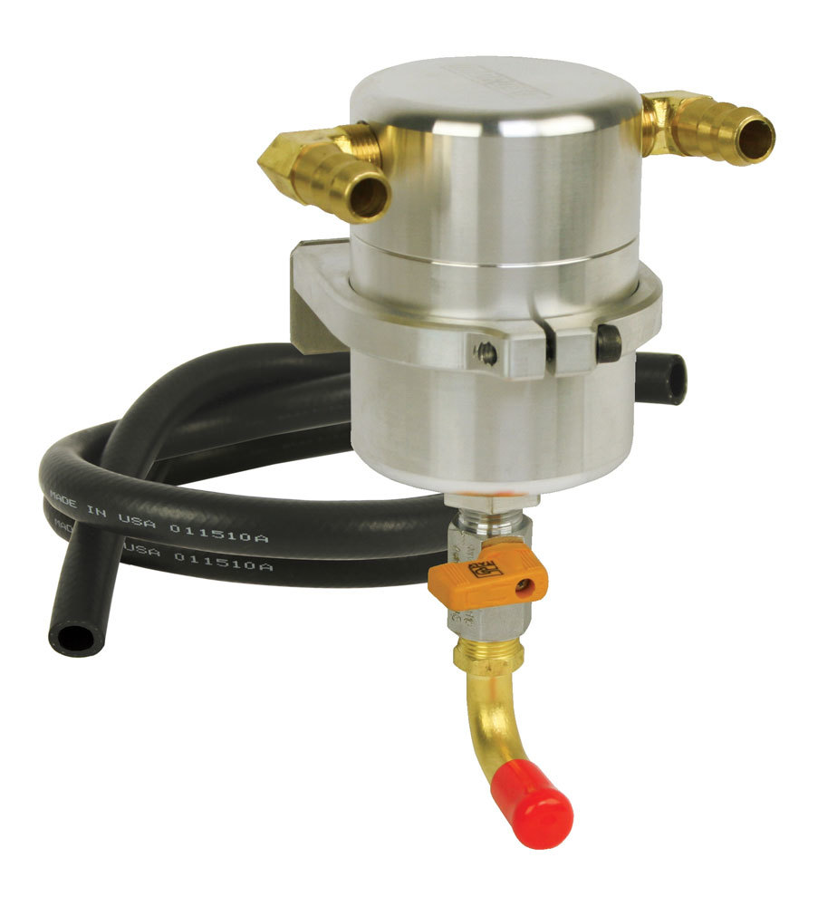 Moroso 85487 - 10-15 Chevrolet Camaro SS Air/Oil Separator Catch Can - Billet Aluminum Moroso 85487 - 10-15 Chevrolet Camaro SS Air/Oil Separator Catch Can - Billet Aluminum