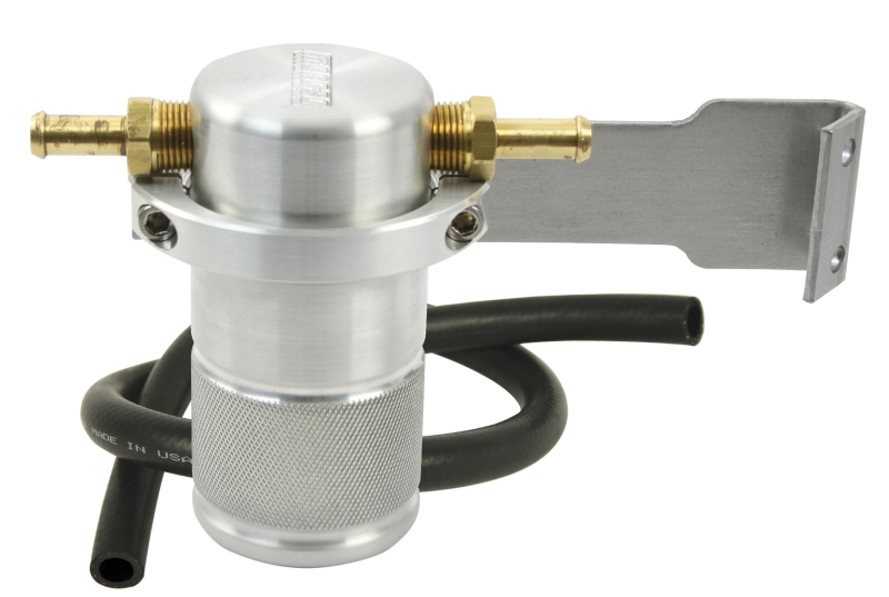 Moroso 85602 - 08-14 Cadillac CTS-V Air/Oil Separator Catch Can - Small Body - Billet Aluminum Moroso 85602 - 08-14 Cadillac CTS-V Air/Oil Separator Catch Can - Small Body - Billet Aluminum
