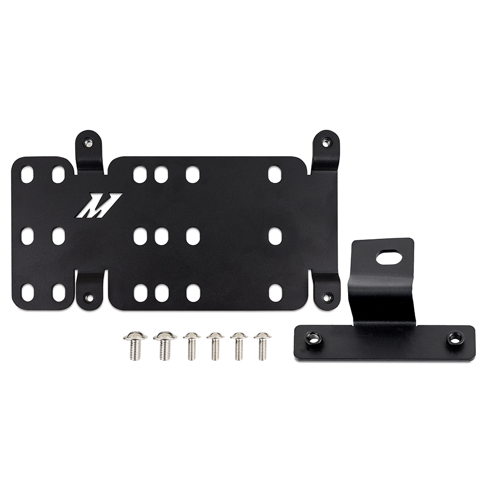 Mishimoto MMLP-BR-22C - 2022+ Ford Bronco Capable Bumper License Plate Relocation Mishimoto MMLP-BR-22C - 2022+ Ford Bronco Capable Bumper License Plate Relocation