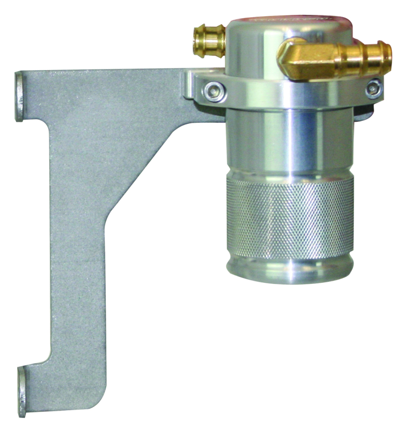 Moroso 85670 - 12-18 Jeep 3.6L JK Air/Oil Separator Catch Can - Small Body - Billet Aluminum Moroso 85670 - 12-18 Jeep 3.6L JK Air/Oil Separator Catch Can - Small Body - Billet Aluminum