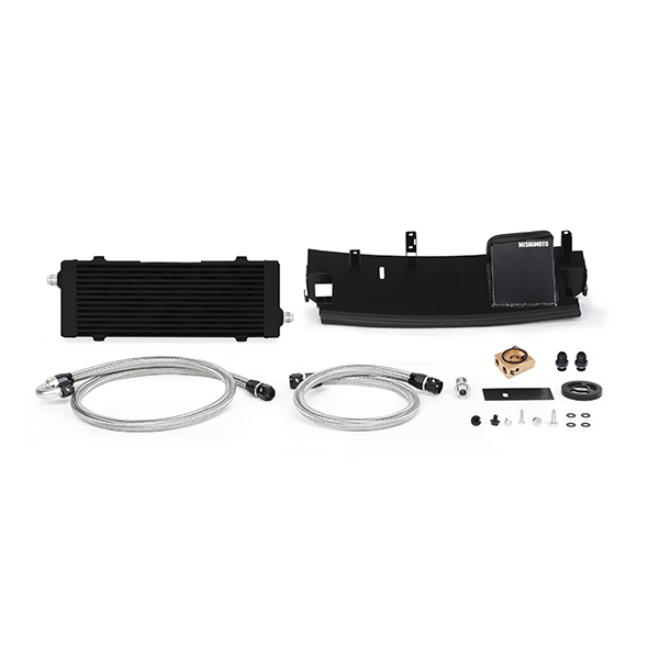 Mishimoto MMOC-RS-16TBK - 2016+ Ford Focus RS Thermostatic Oil Cooler Kit - Black