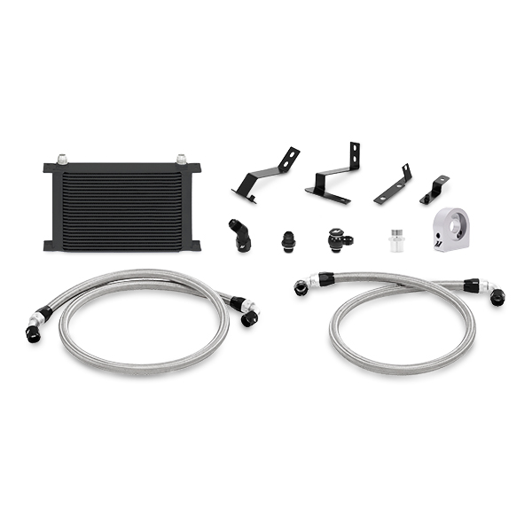 Mishimoto MMOC-CAM8-16BK - 2016+ Chevy Camaro Oil Cooler Kit - Black