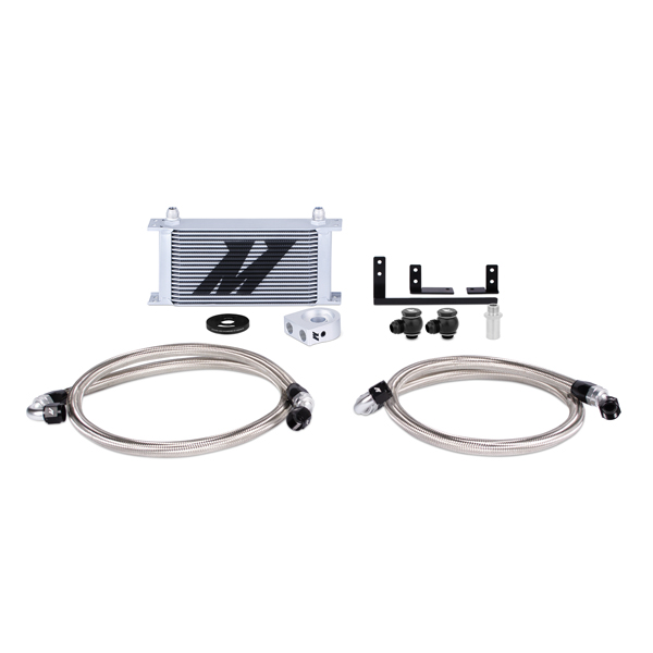 Mishimoto MMOC-MIA-16 - 2016+ Mazda Miata Oil Cooler Kit - Silver