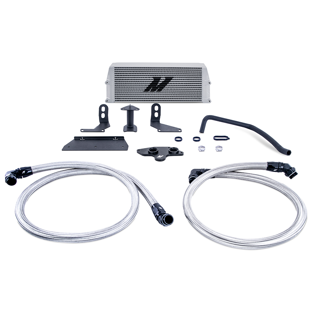 Mishimoto MMOC-F2D-11KSL - 11-19 Ford 6.7L Powerstroke Performance Oil Cooler Kit - Silver Mishimoto MMOC-F2D-11KSL - 11-19 Ford 6.7L Powerstroke Performance Oil Cooler Kit - Silver