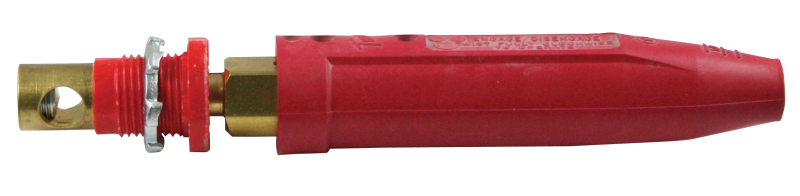 Moroso 97551 - Male End (Replacement for Part No 74155) - Red