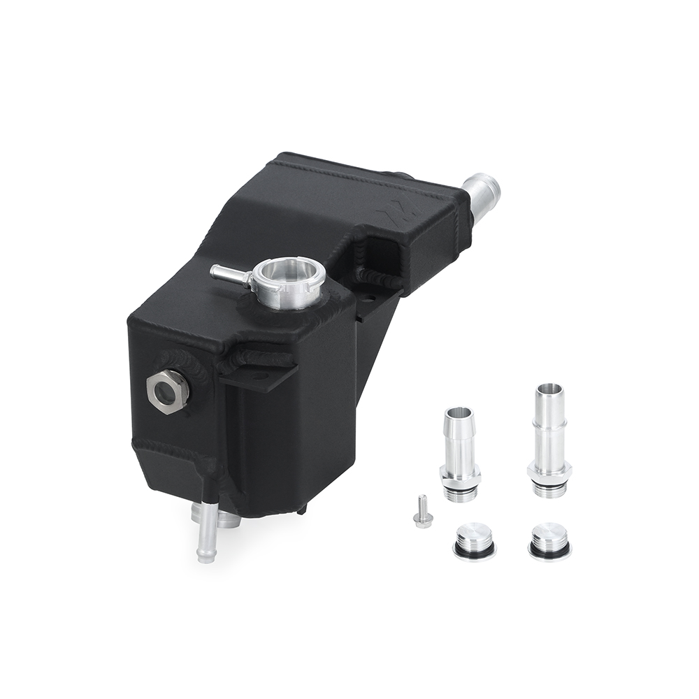 Mishimoto MMRT-F2D-11SMWBK - 11+ Ford 6.7L Powerstroke Secondary Expansion Tank - Micro-Wrinkle Black Mishimoto MMRT-F2D-11SMWBK - 11+ Ford 6.7L Powerstroke Secondary Expansion Tank - Micro-Wrinkle Black