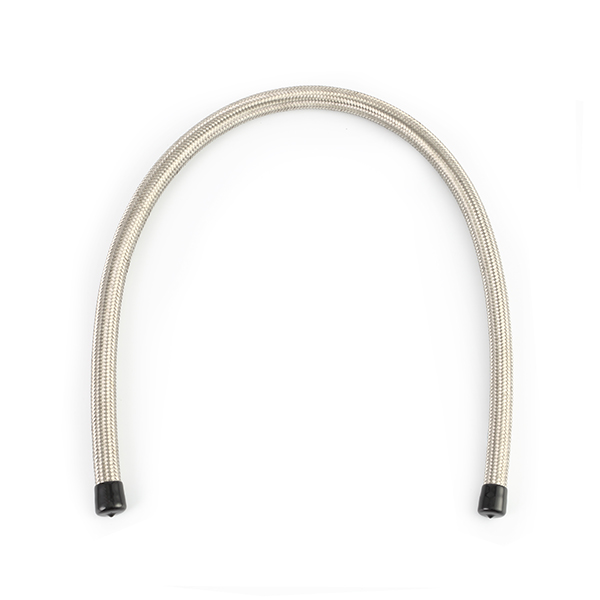 Mishimoto MMSBH-1036-CS - 3Ft Stainless Steel Braided Hose w/ -10AN Fittings - Stainless