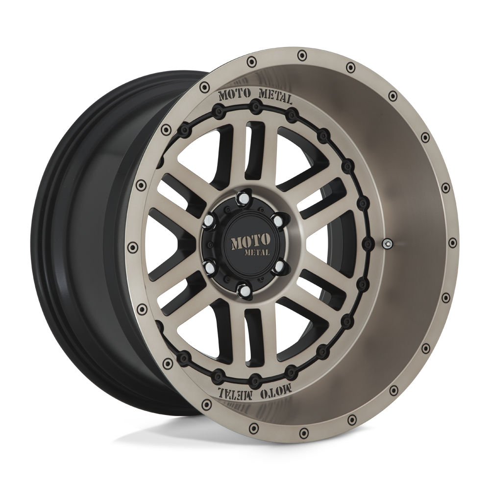 Moto Metal MO80021063618N - Mo800 Deep Six 20X10 Satin Black With Bronze Tint Moto Metal MO80021063618N - Mo800 Deep Six 20X10 Satin Black With Bronze Tint