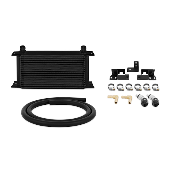 Mishimoto MMTC-WRA-07BK - Transmission Cooler Kit for 2007-2011 Jeep Wrangler JK 3.8L 42RLE - Black