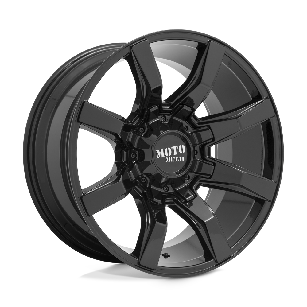 Moto Metal MO80422267344N - Mo804 Spider 22X12 Gloss Black