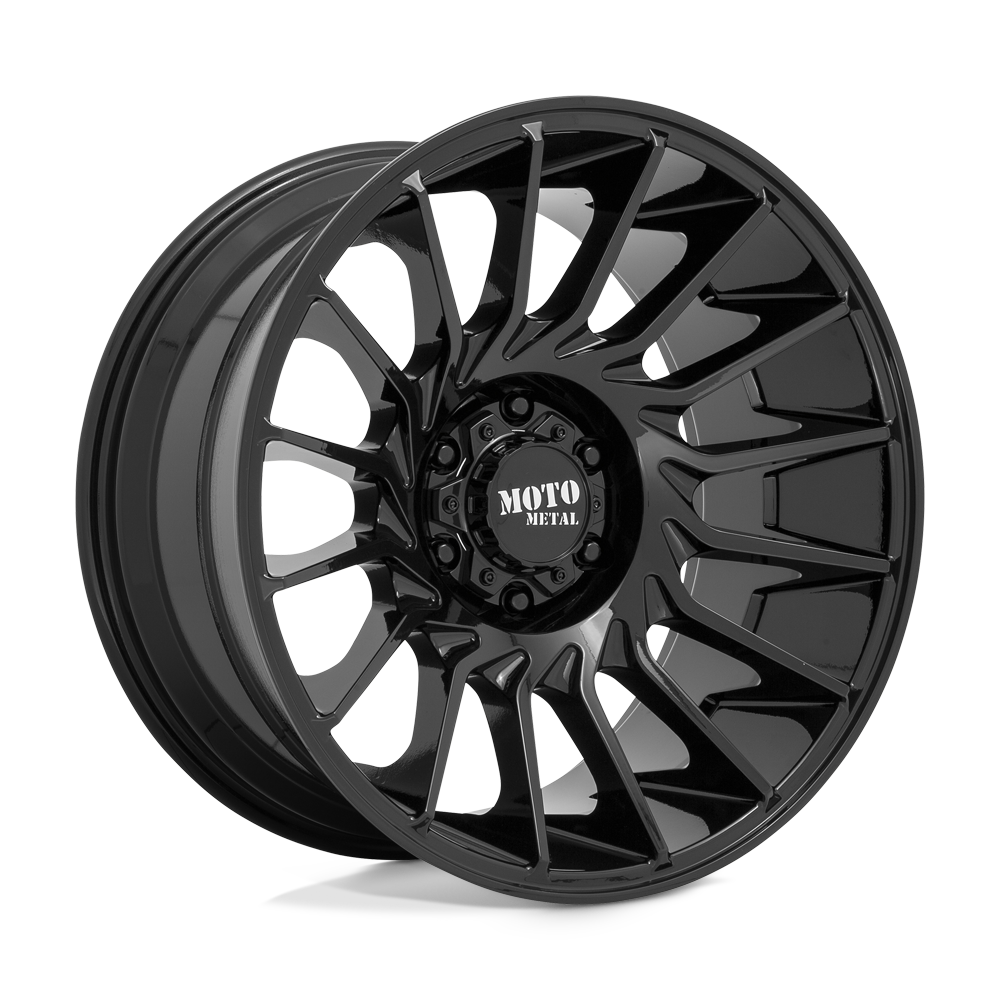 Moto Metal MO80721085318N - Mo807 20X10 Gloss Black