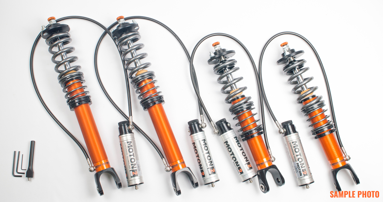 Moton M 500 140S - 2-Way Clubsport Coilovers Porsche Cayman 981 GT4 Clubsport (Incl Springs)
