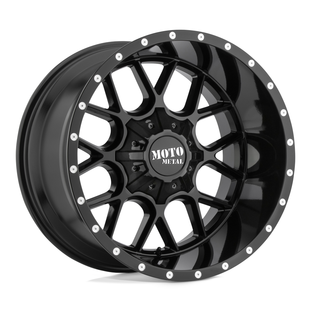 Moto Metal MO986220673A18N - Mo986 Siege 22X10 Gloss Black