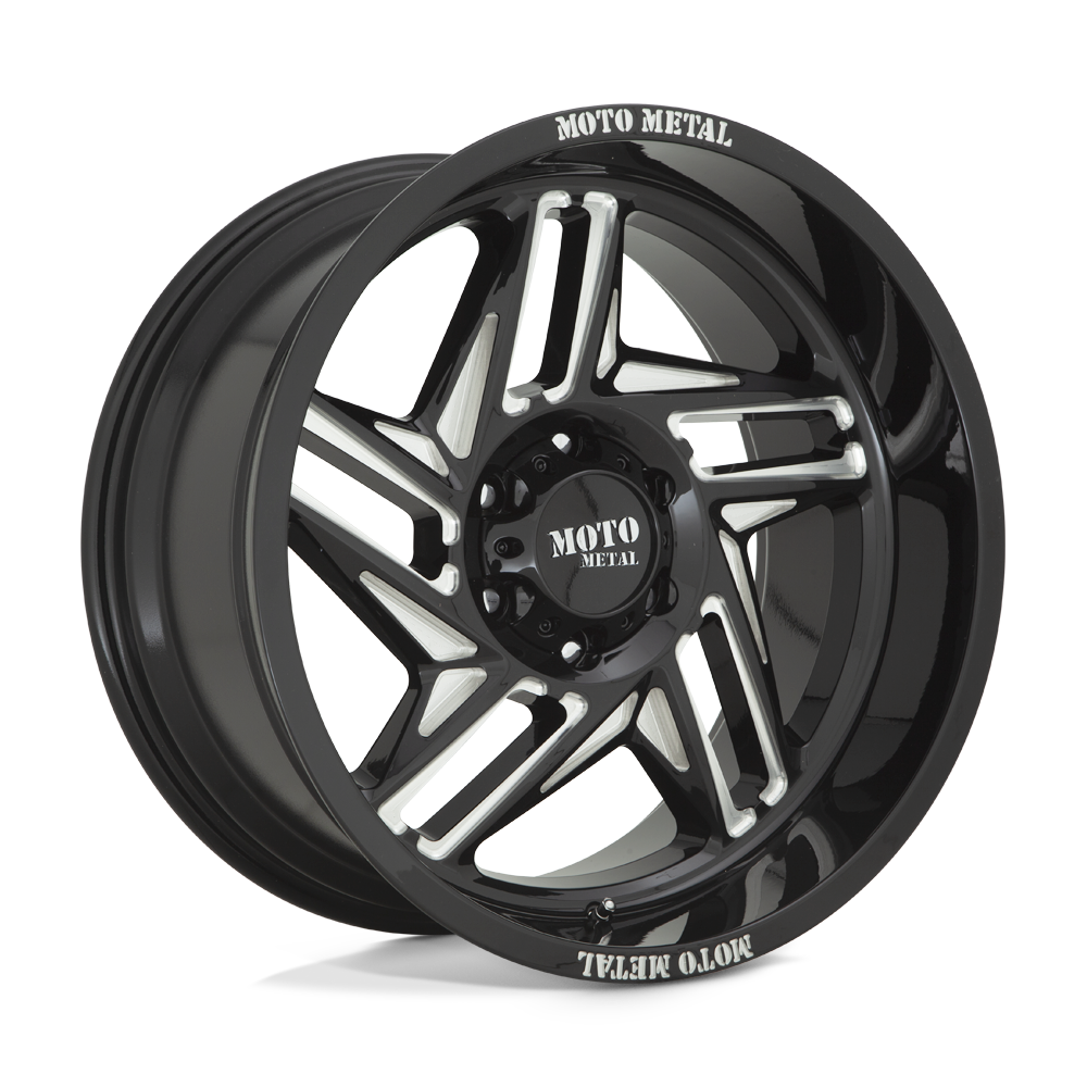 Moto Metal MO99621063318N - Mo996 Ripsaw 20X10 Gloss Black Milled