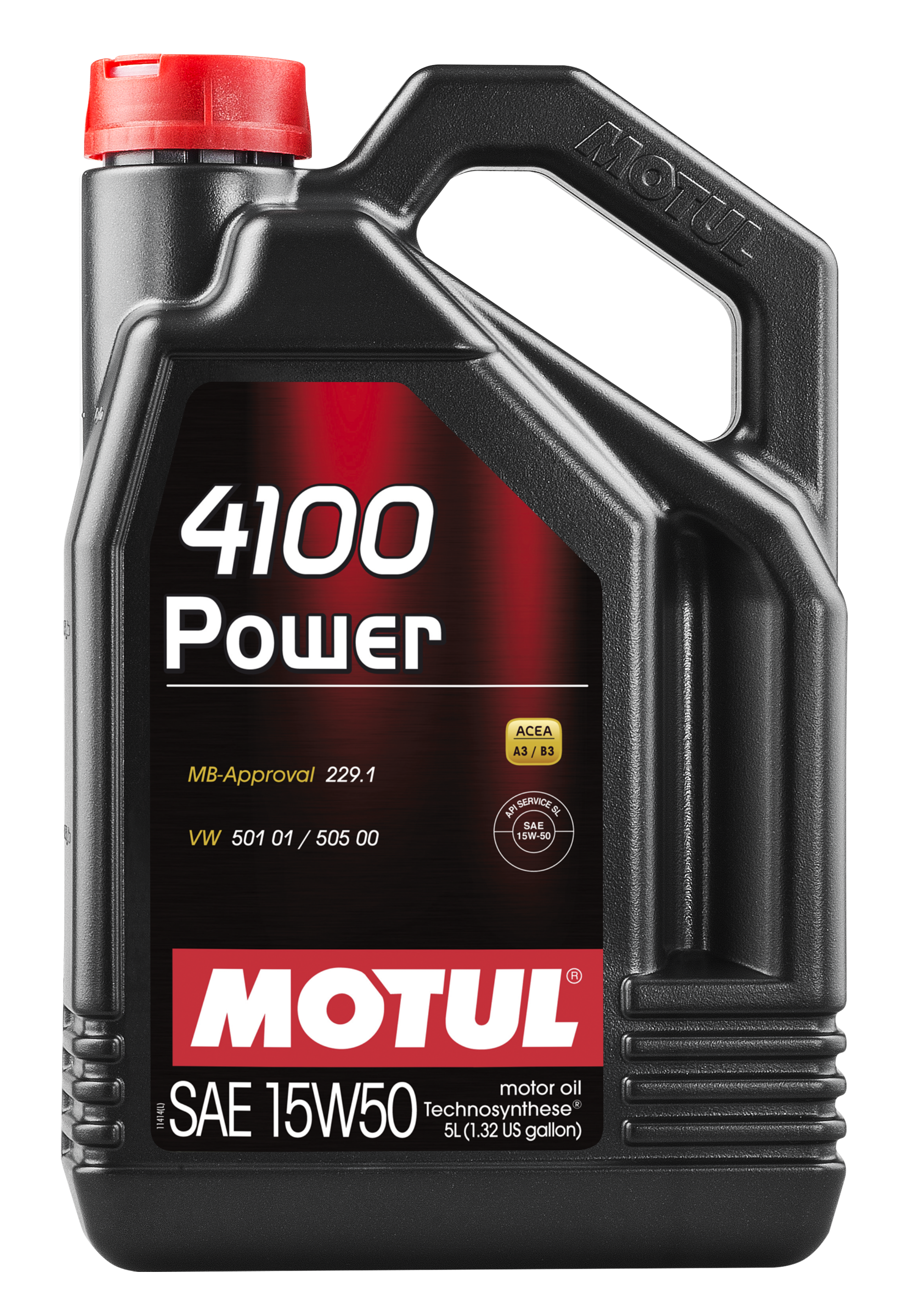 Motul 100273 - 5L Engine Oil 4100 POWER 15W50 - VW 505 00 501 01 - MB 229.1 Motul 100273 - 5L Engine Oil 4100 POWER 15W50 - VW 505 00 501 01 - MB 229.1
