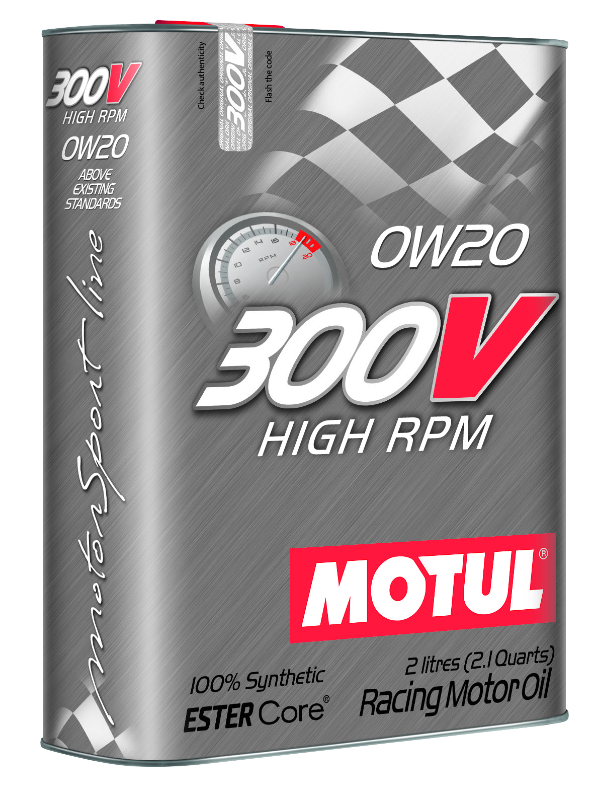 Motul 104239 - 300V HIGH RPM 0W20 - 2L - Racing Engine Oil Motul 104239 - 300V HIGH RPM 0W20 - 2L - Racing Engine Oil