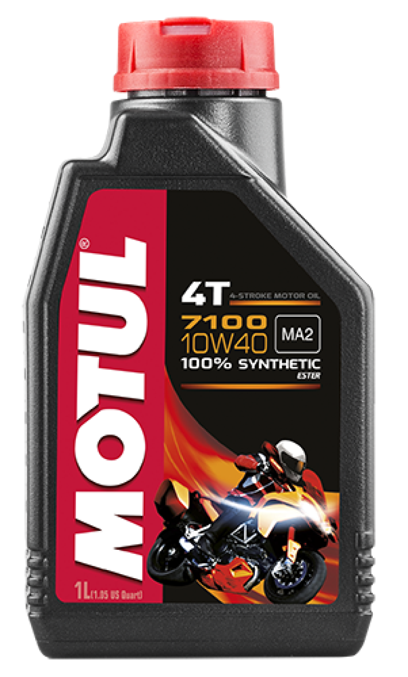 Motul 104091 - 1L 7100 4-Stroke Engine Oil 10W40 4T