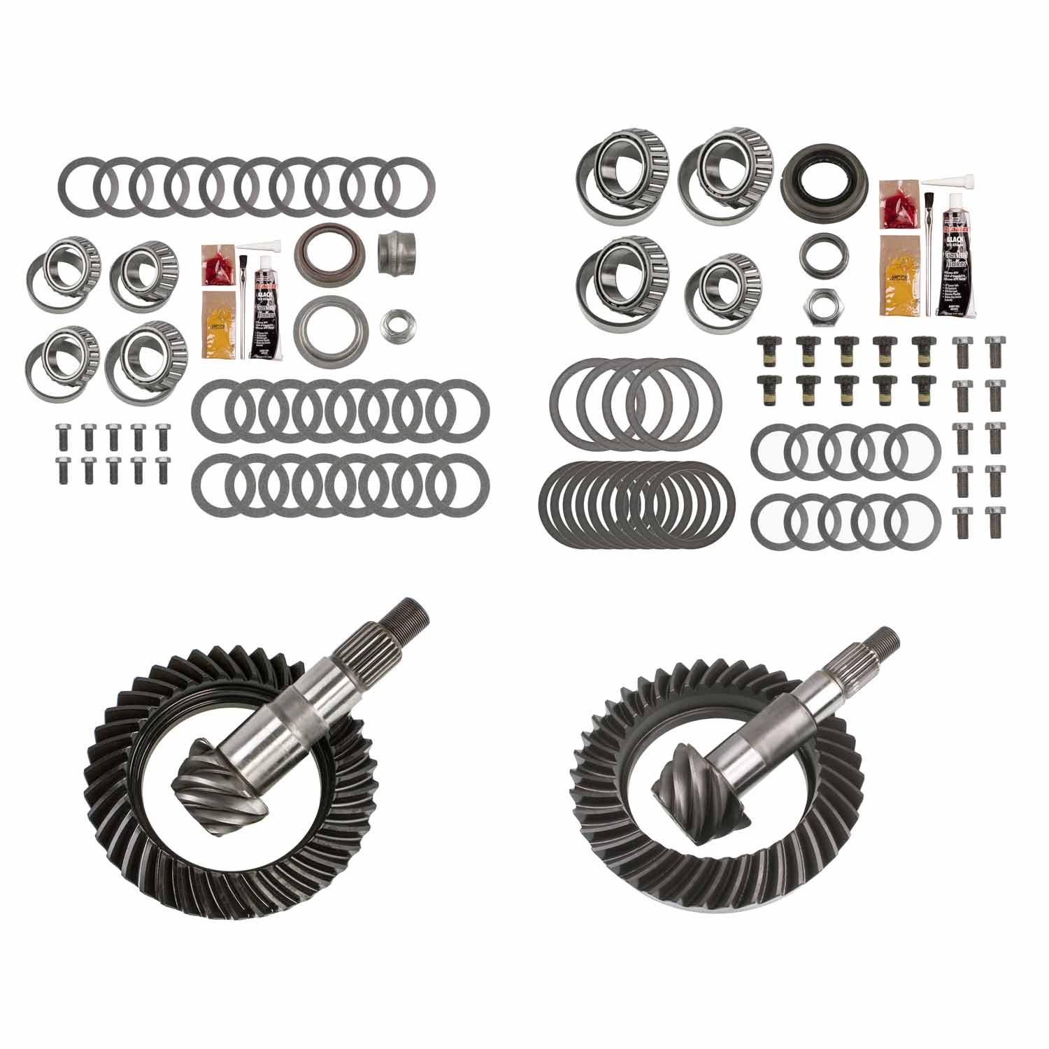 Motive Gear MGK-102 - Differential Ring and Pinon Front and Rear Complete Kit