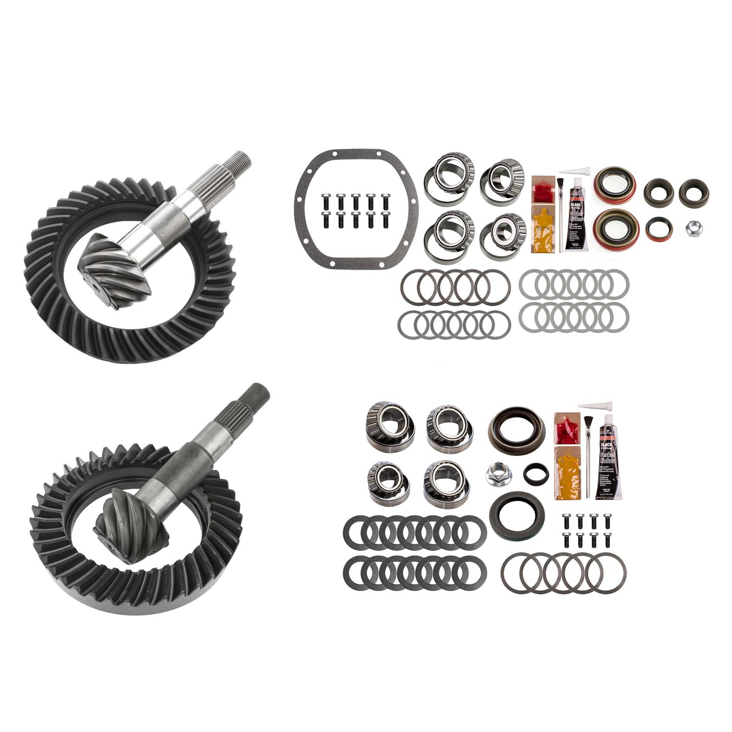 Motive Gear MGK-118 - Differential Ring and Pinon Front and Rear Complete Kit