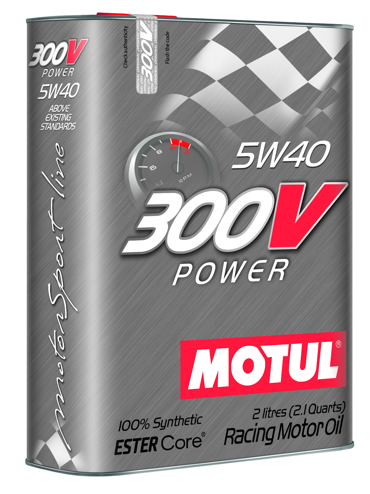 Motul 104242 - 300V POWER 5W40 - 2L - Racing Engine Oil Motul 104242 - 300V POWER 5W40 - 2L - Racing Engine Oil