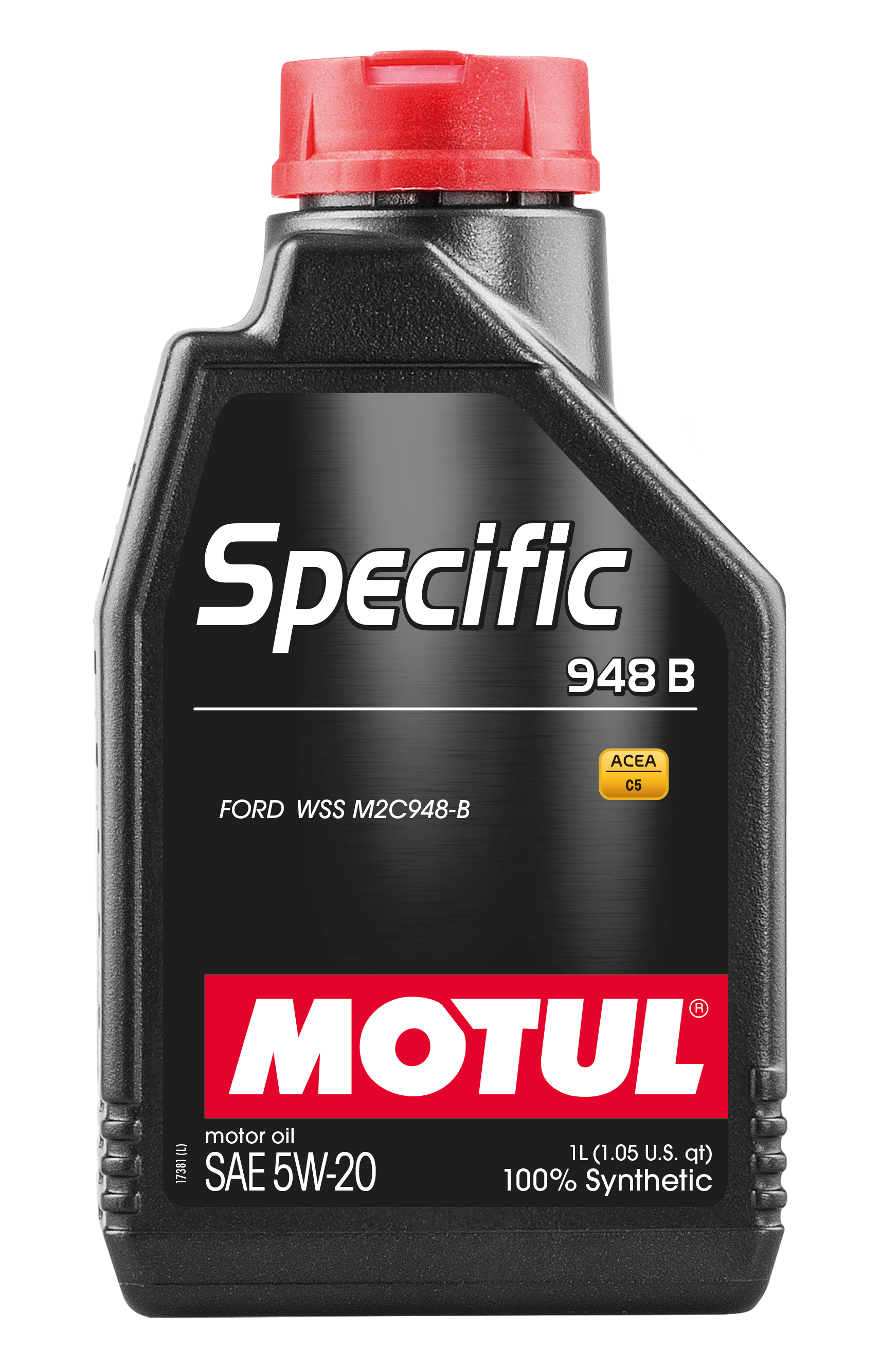 Motul 106317 - 1L OEM Synthetic Engine Oil SPECIFIC 948B - 5W20 - Acea A1/B1 Ford M2C 948B